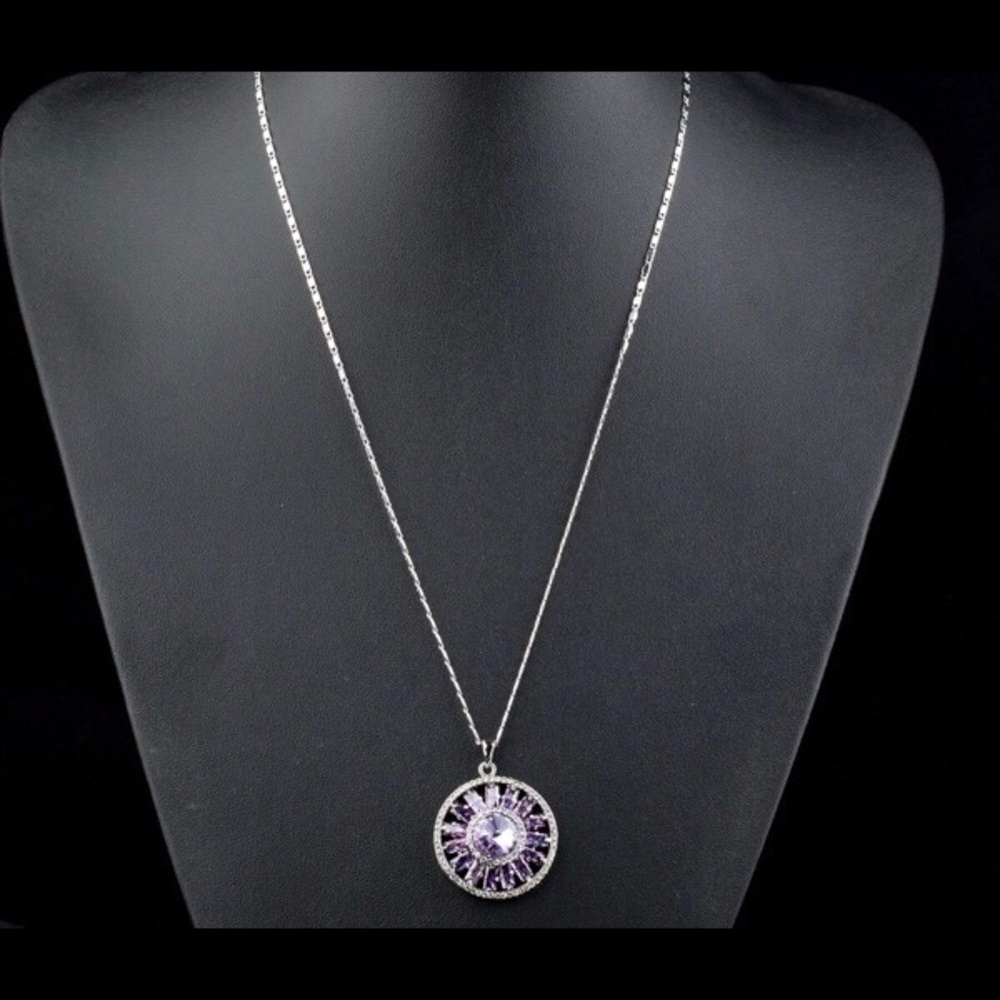 Ferris Wheel Circle Pendant Necklace